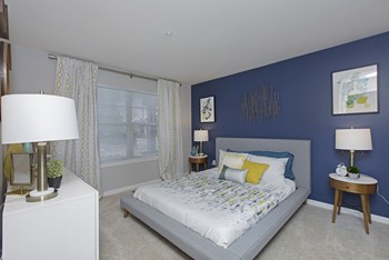 Bedroom With Adequate Storage at The Villages at Canterfield, West Dundee, IL, 60118